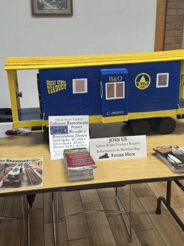 Caboose Project Rolls Toward Bellaire